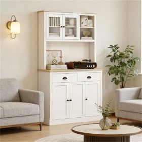 Vertical cabinet, cutlery cabinet, storage cabinet, cutlery cabinet, white