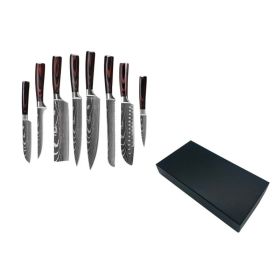 6 Piece Set 8 Piece Set 10 Piece Set Knife Chef's Knife Chef's Knife Kitchen Knife Cooking (Option: Gift box of 8piece set)