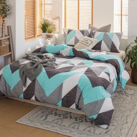 3pieces Comforter set Queen (Comforter *1+Pillowcase*2) Extremely diverse styles (Style: ChaoYue 19038)