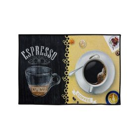 Printed Absorbent & Non-Slip Door Mat - Durable Polyester Carpet with "Kitchen" Design, Ideal for Bathrooms, Hallways, Living Rooms (Color: SJR-50-90-4, size: 19.7*35.4in/50*90cm)