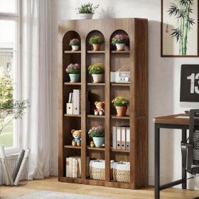 Bookshelf (Color: Rustic Brown)